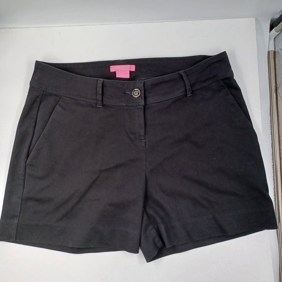 ISAAC MIZRAHI WMN'S Sz 8 LOT, Bundle of 5 Pairs Summer Shorts Solid, Print Lemon - Picture 7 of 12